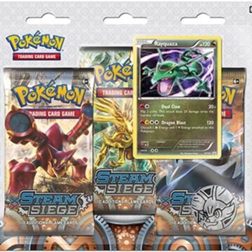 Pokémon TCG: Steam Siege 3 Pack Blister [Rayquaza]