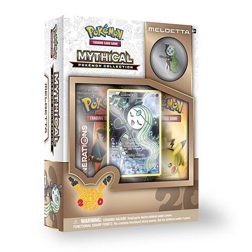 Pokémon TCG: Mythical Pokemon Collection Box [Meloetta]