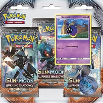 Pokémon TCG: Burning Shadows 3 Pack Blister [Cosmog]