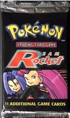 Pokémon TCG: Team Rocket Booster Pack [Unlimited Edition]