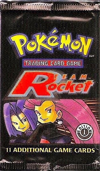 Pokémon TCG: Team Rocket Booster Pack [1st Edition]