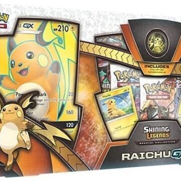 Pokémon TCG: Shining Legends Special Collection: Raichu GX