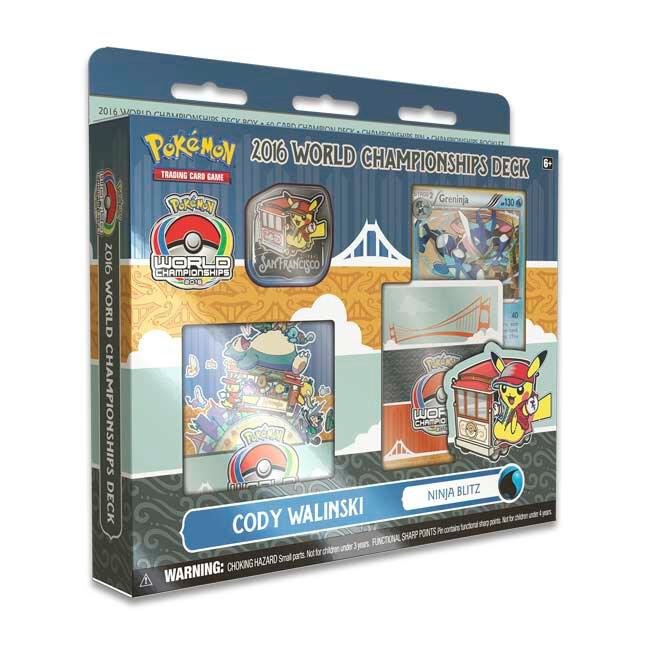Pokémon TCG: 2016 World Championship Deck: Cody Walinski (Ninja Blitz)
