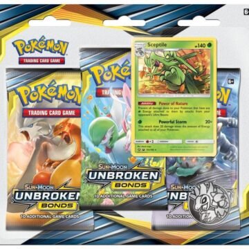Pokémon TCG: Unbroken Bonds 3 Pack Blister [Sceptile]