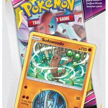 Pokémon TCG: Unified Minds Single Pack Blister [Sudowoodo]