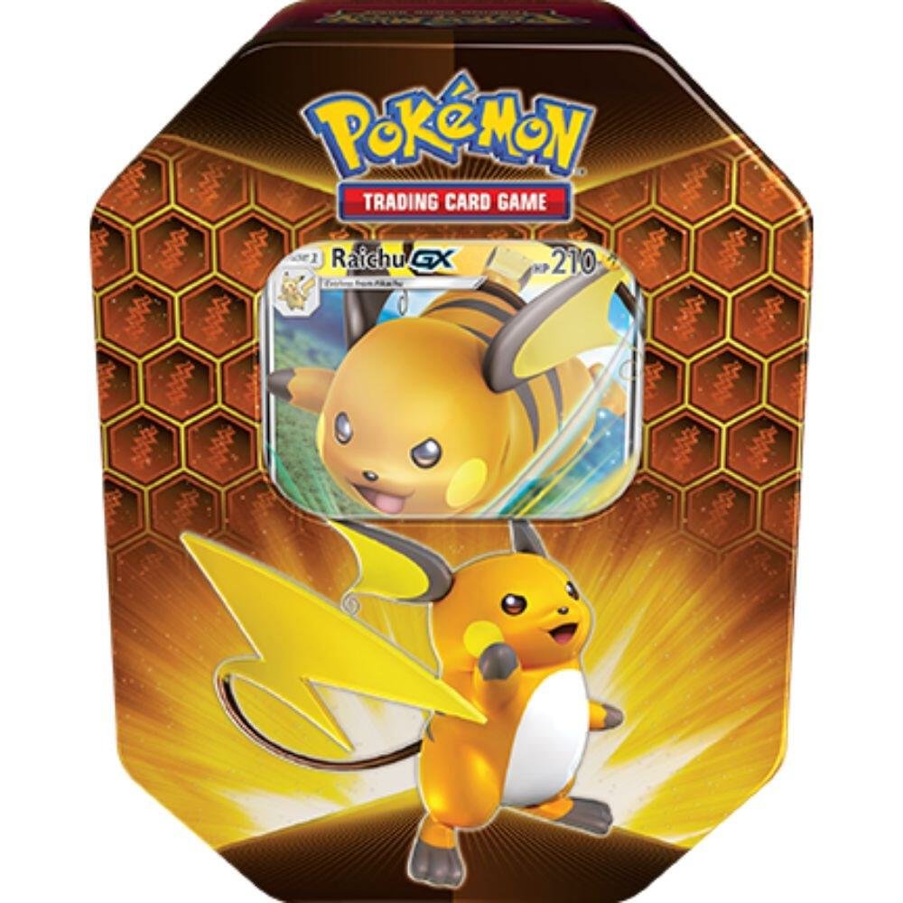 Pokémon TCG: Hidden Fates Tin [Raichu GX]