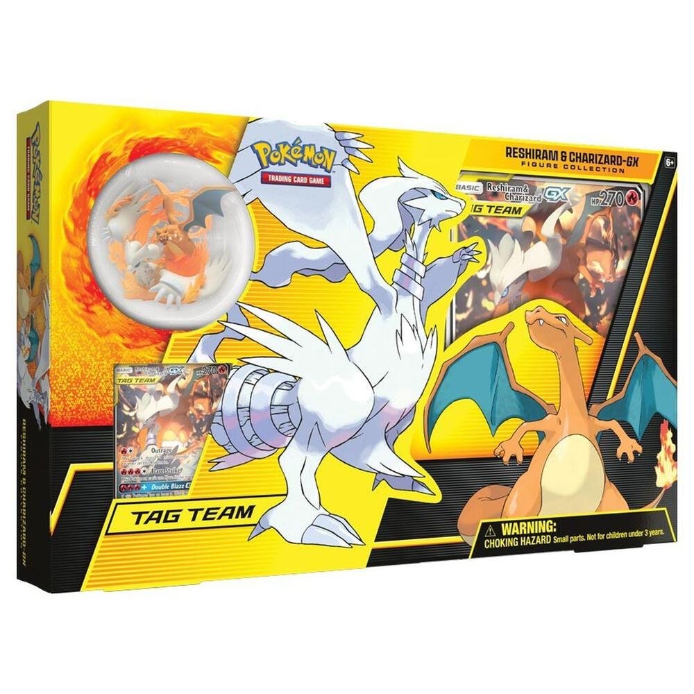 Pokémon TCG: Reshiram & Charizard GX Figure Collection