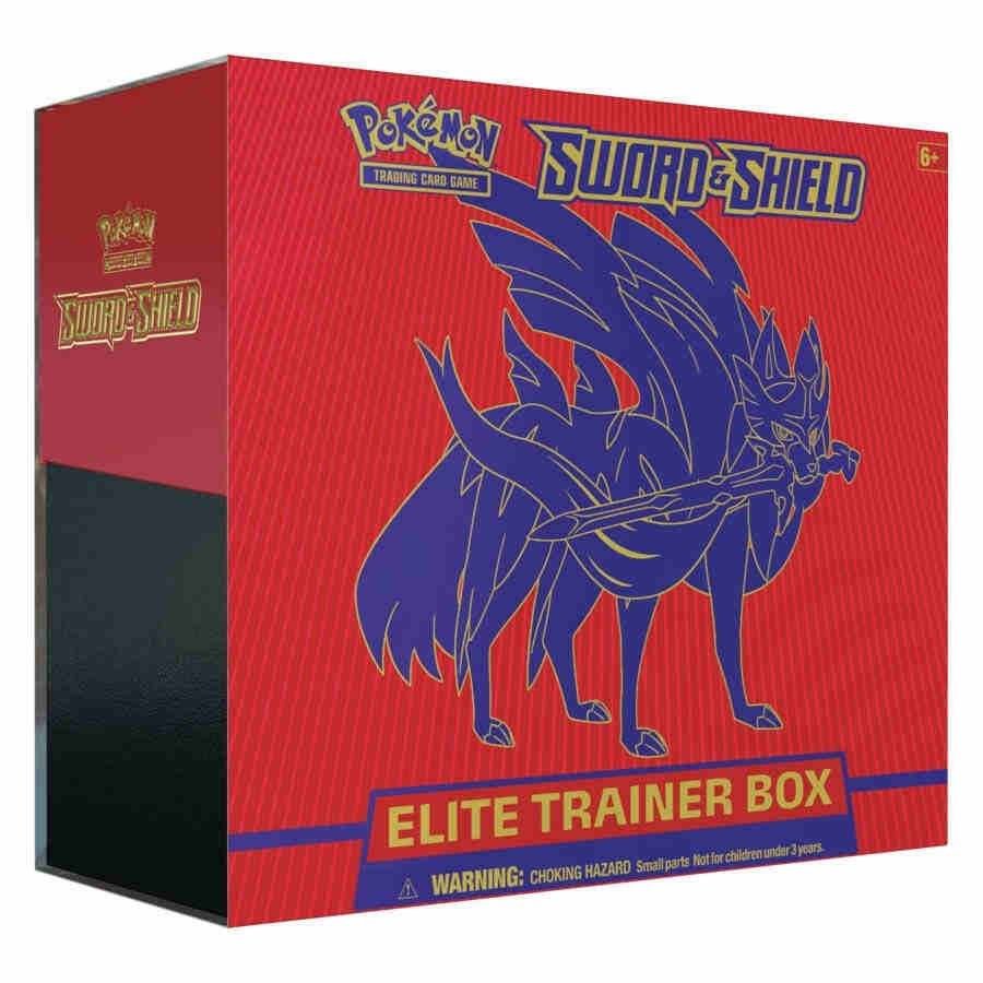 Pokémon TCG: Sword & Shield Elite Trainer Box [Zacian]