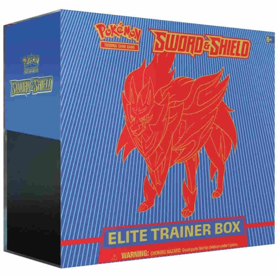Pokémon TCG: Sword & Shield Elite Trainer Box [Zamazenta]