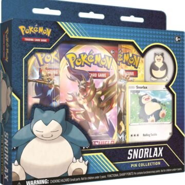 Pokémon TCG: Snorlax Pin Collection