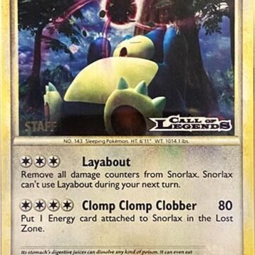 Snorlax - 33/95 (Prerelease) [Staff] - 33