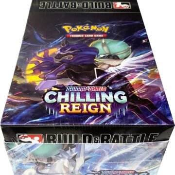 Pokémon TCG: Chilling Reign Build & Battle Box Display