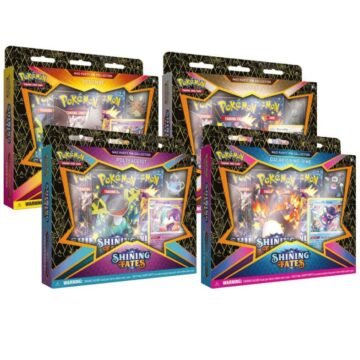 Pokémon TCG: Shining Fates Mad Party Pin Collection [Set of 4]