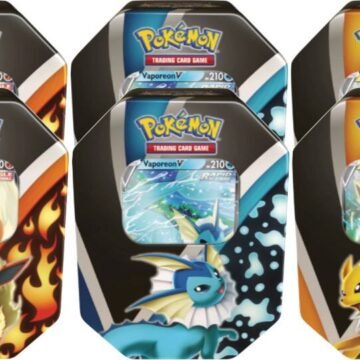 Pokémon TCG: Eevee Evolutions Tin Case