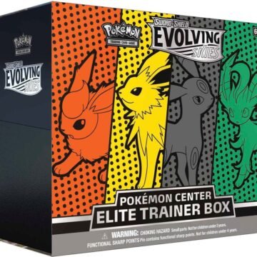 Pokémon TCG: Evolving Skies Pokemon Center Elite Trainer Box [Jolteon/Flareon/Umbreon/Leafeon] (Exclusive)