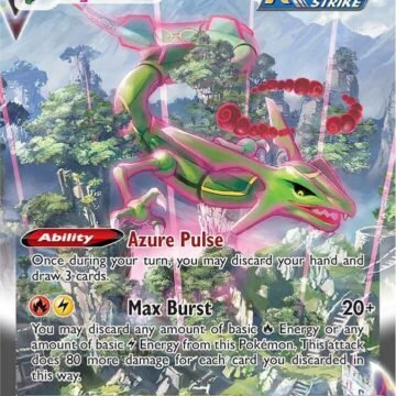Rayquaza VMAX (Alternate Art Secret) - 218