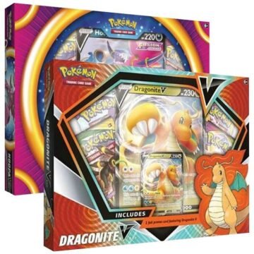 Pokémon TCG: Hoopa V Box / Dragonite V Box [Set of 2]
