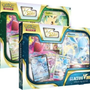 Pokémon TCG: Glaceon / Leafeon VSTAR Special Collection [Set of 2]