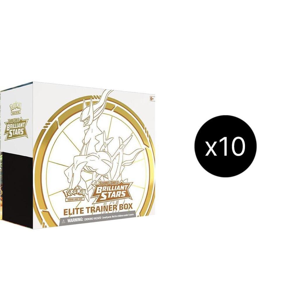 Pokémon TCG: Brilliant Stars Elite Trainer Box Case