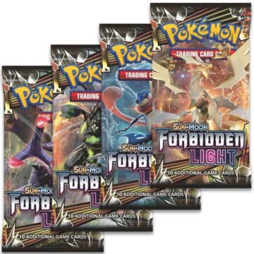 Pokémon TCG: Forbidden Light Booster Pack Art Bundle [Set of 4]