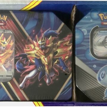 Pokémon TCG: Legends of Galar Tin + Galar Partners Tin 2-pack [Zamazenta V/Inteleon V] (Retail Exclusive)