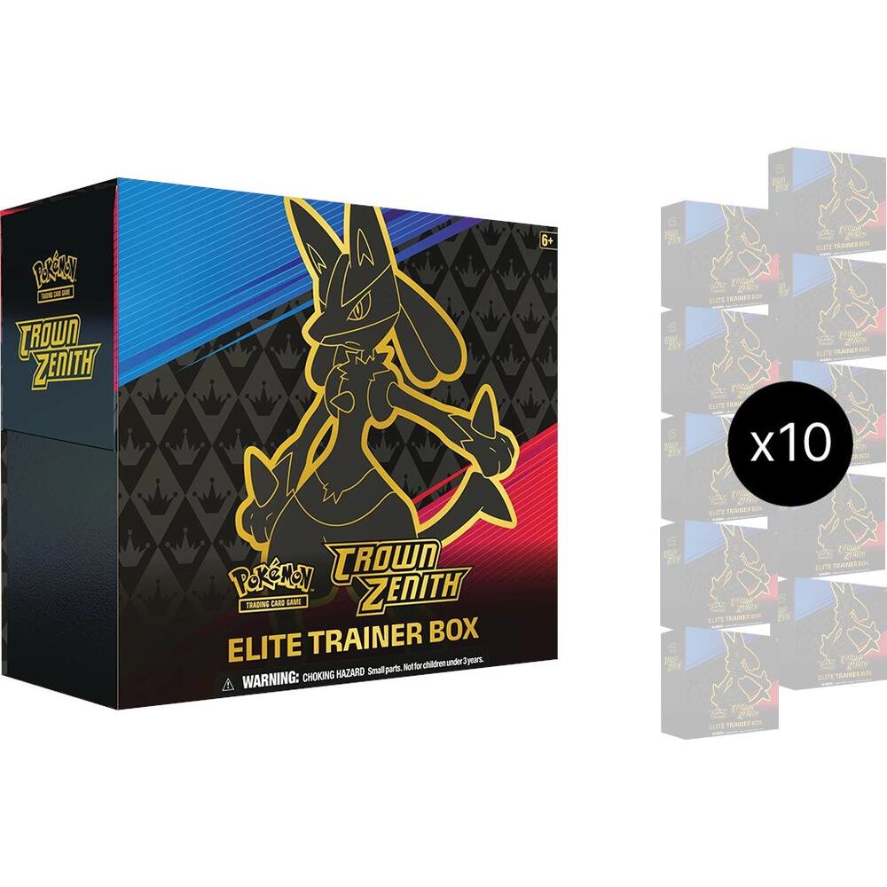 Pokémon TCG: Crown Zenith Elite Trainer Box Case