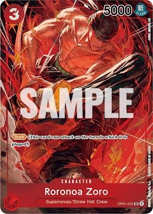 Roronoa Zoro (025) (Parallel) - OP01-025