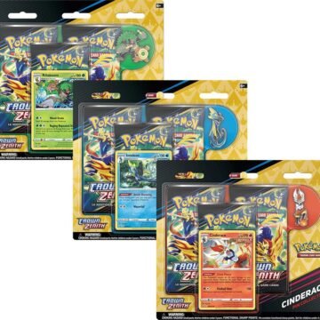 Pokémon TCG: Crown Zenith Pin Collection [Set of 3]