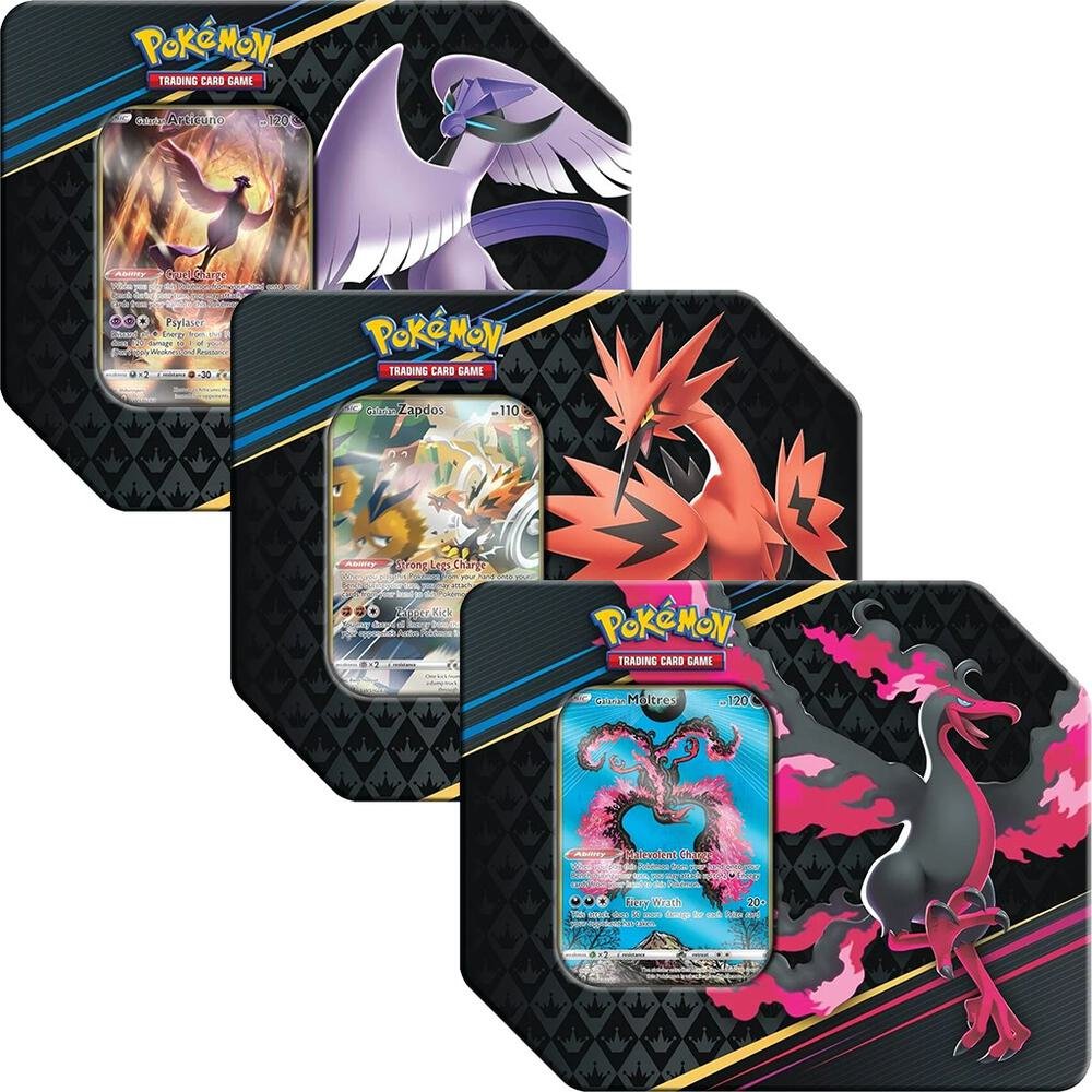 Pokémon TCG: Crown Zenith Tin [Set of 3]