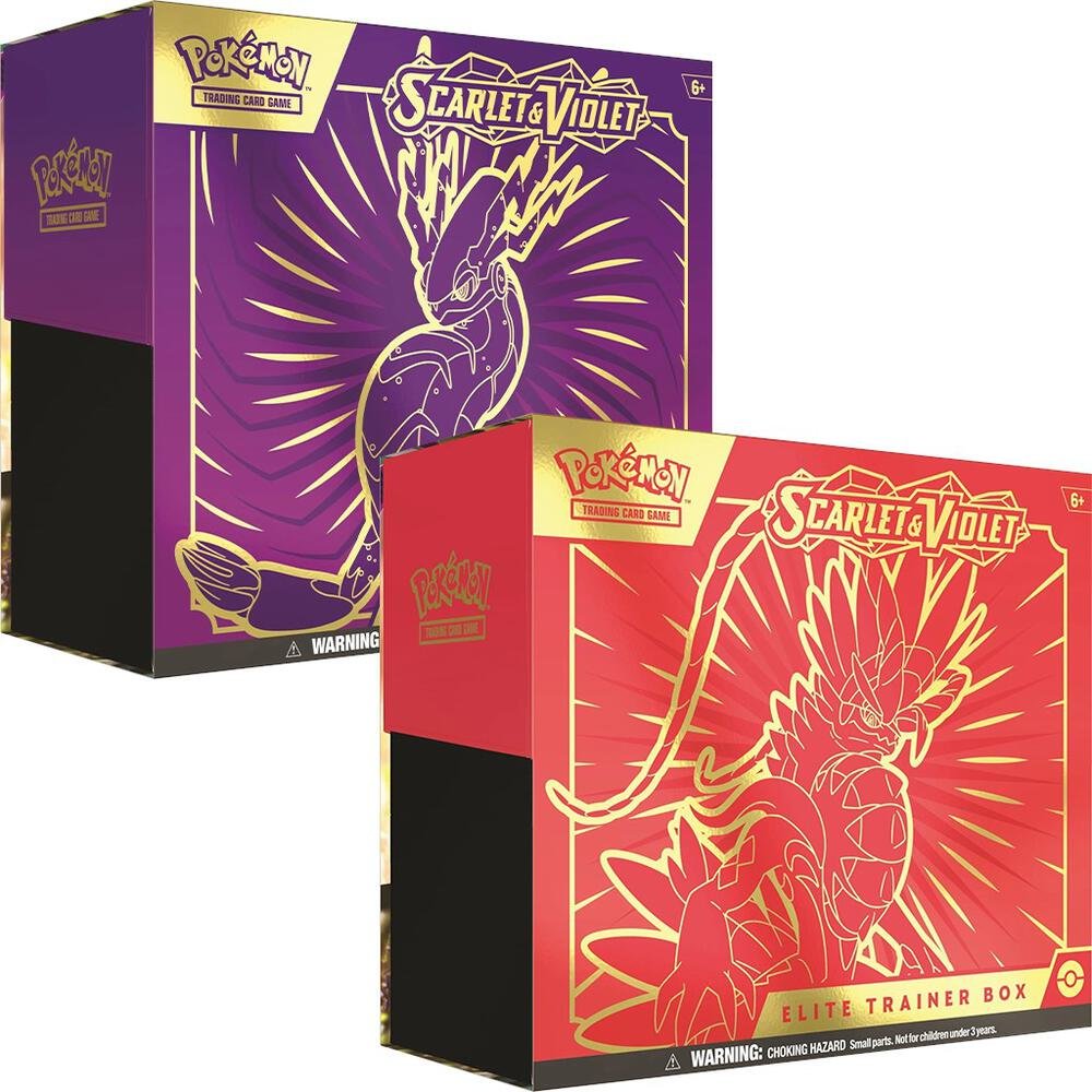 Pokémon TCG: Scarlet & Violet Elite Trainer Boxes [Set of 2]
