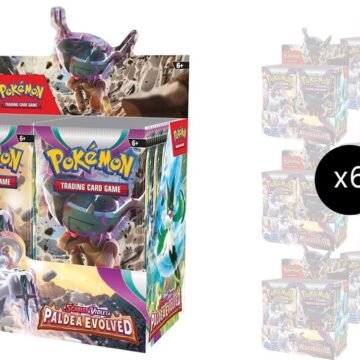 Pokémon TCG: Paldea Evolved Booster Box Case