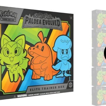 Pokémon TCG: Paldea Evolved Elite Trainer Box Case