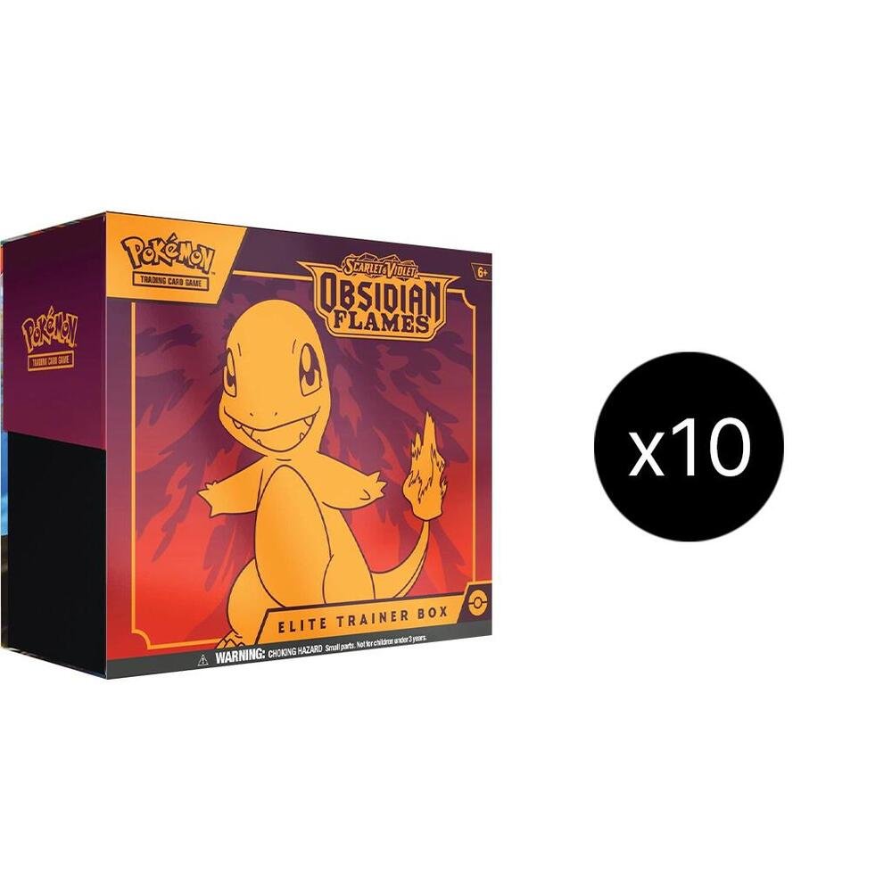 Pokémon TCG: Obsidian Flames Elite Trainer Box Case