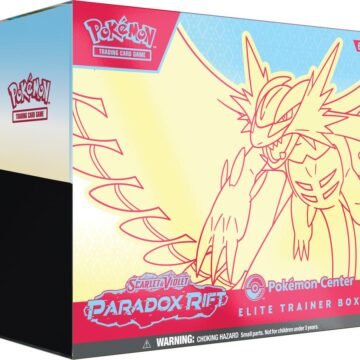 Pokémon TCG: Paradox Rift Pokemon Center Elite Trainer Box (Exclusive) [Roaring Moon]