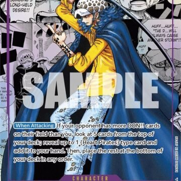 Trafalgar Law (069) (Alternate Art) (Manga) - OP05-069