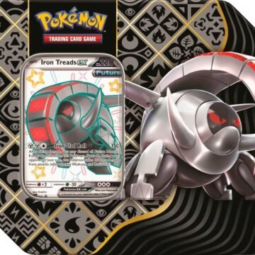 Pokémon TCG: Paldean Fates Tin [Iron Treads ex]