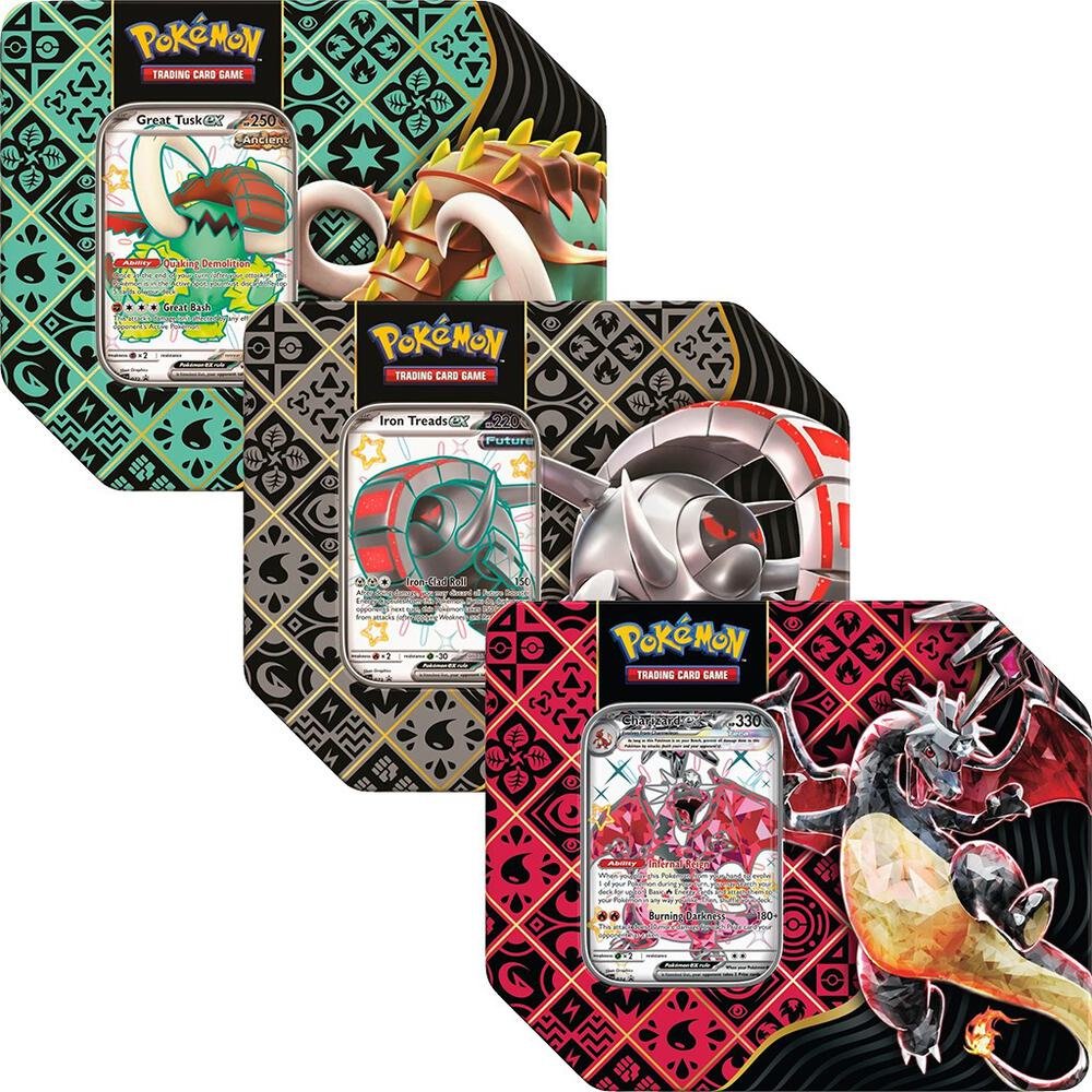 Pokémon TCG: Paldean Fates Tins [Set of 3]