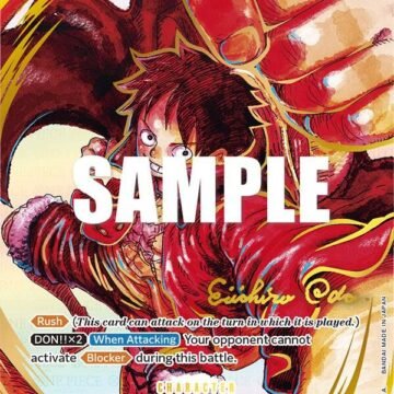 Monkey.D.Luffy (012) (Alternate Art) (Gold-Stamped Signature) - ST01-012