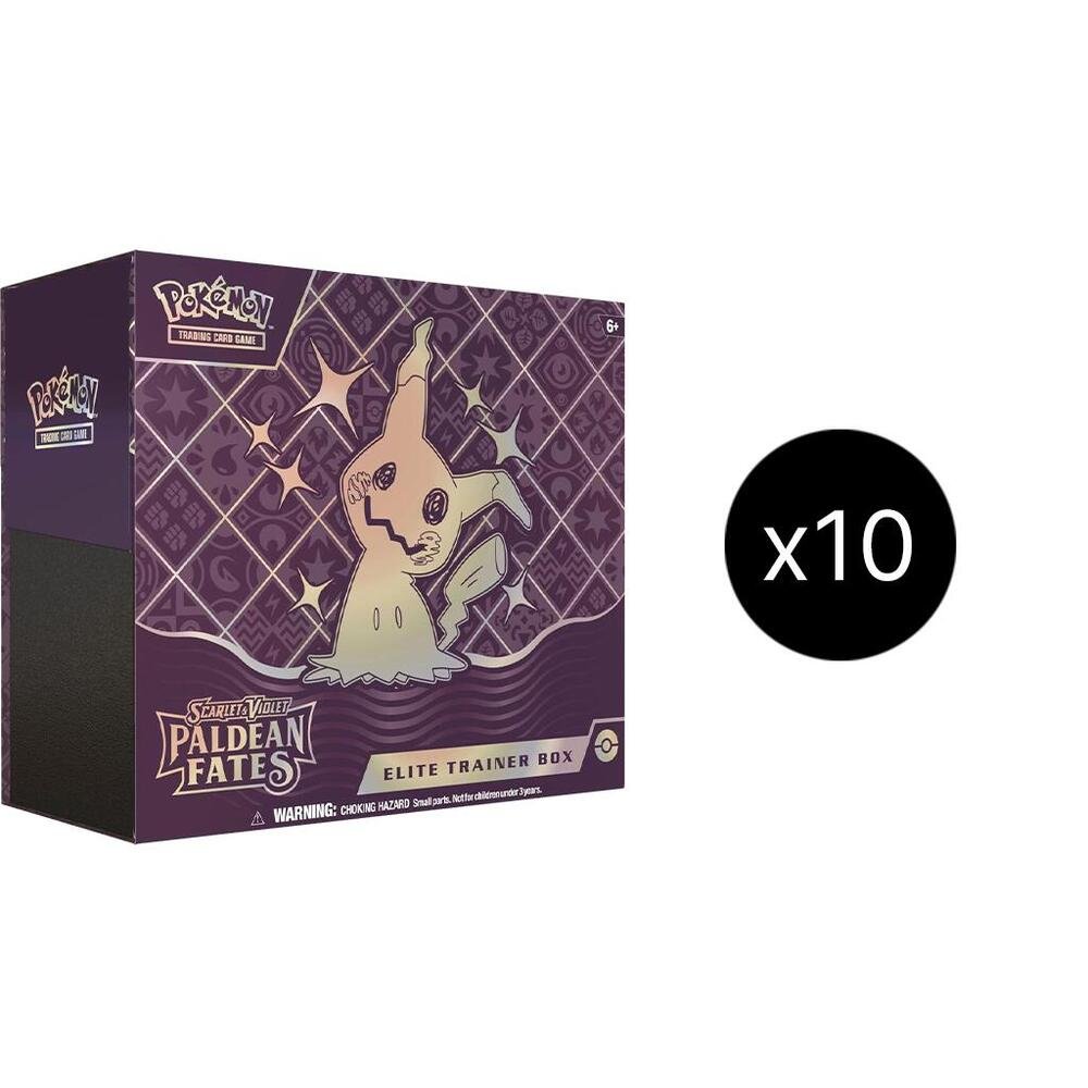 Pokémon TCG: Paldean Fates Elite Trainer Box Case