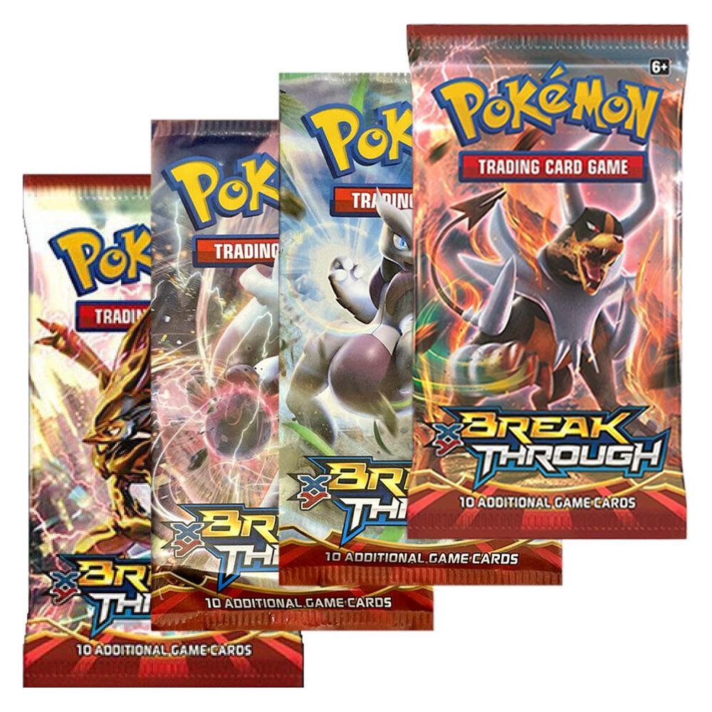 Pokémon TCG: BREAKthrough Booster Pack Art Bundle [Set of 4]