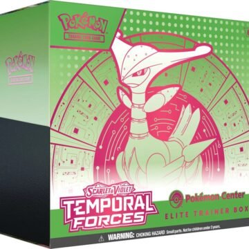 Pokémon TCG: Temporal Forces Pokemon Center Elite Trainer Box (Exclusive) [Iron Leaves]
