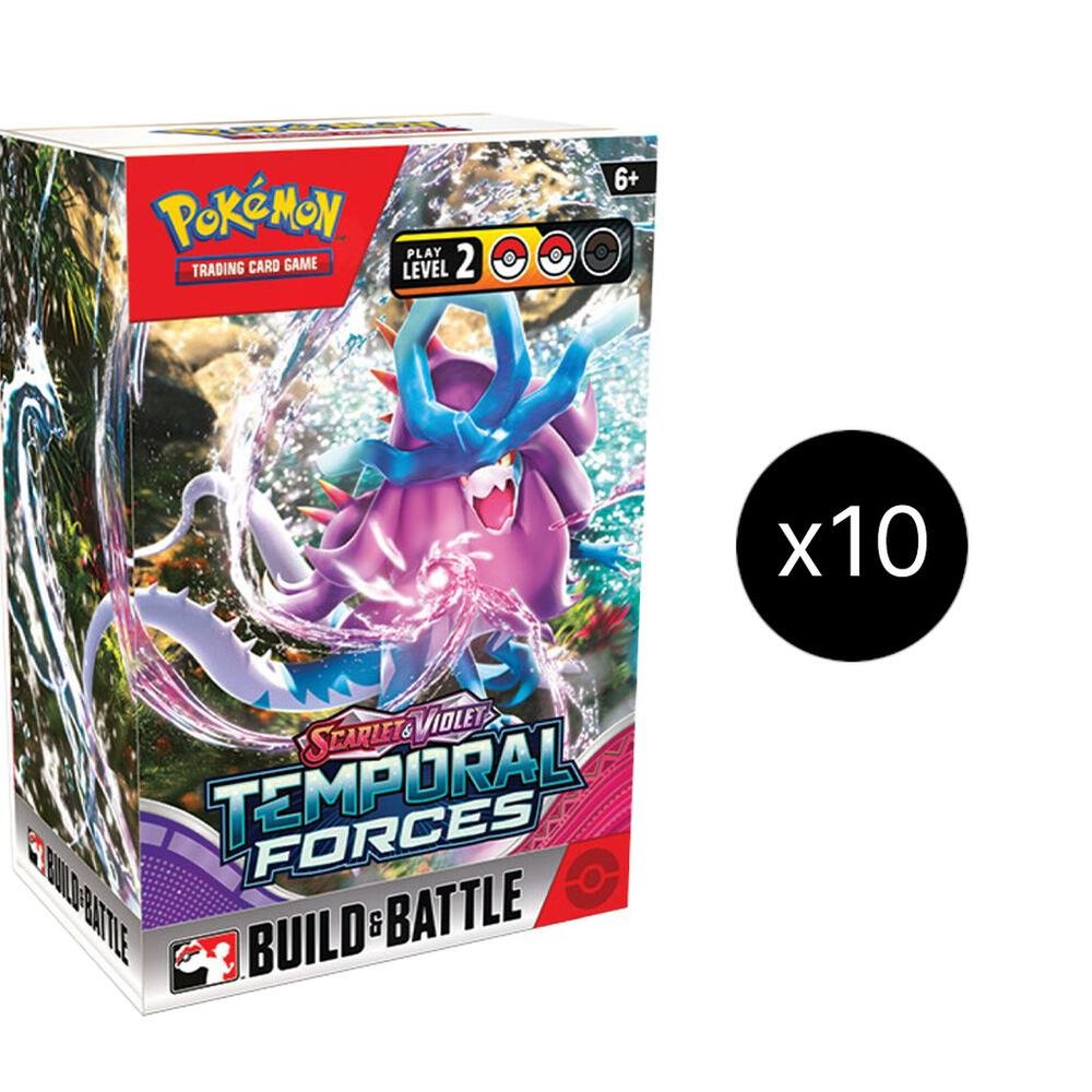 Pokémon TCG: Temporal Forces Build & Battle Box Display
