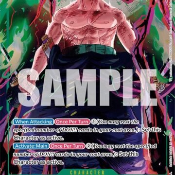 Roronoa Zoro (Alternate Art) - OP06-118