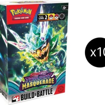 Pokémon TCG: Twilight Masquerade Build & Battle Box Display