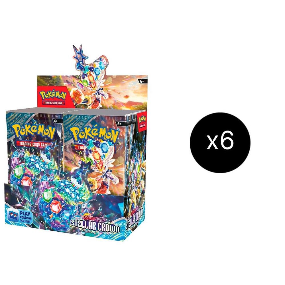 Pokémon TCG: Stellar Crown Booster Box Case