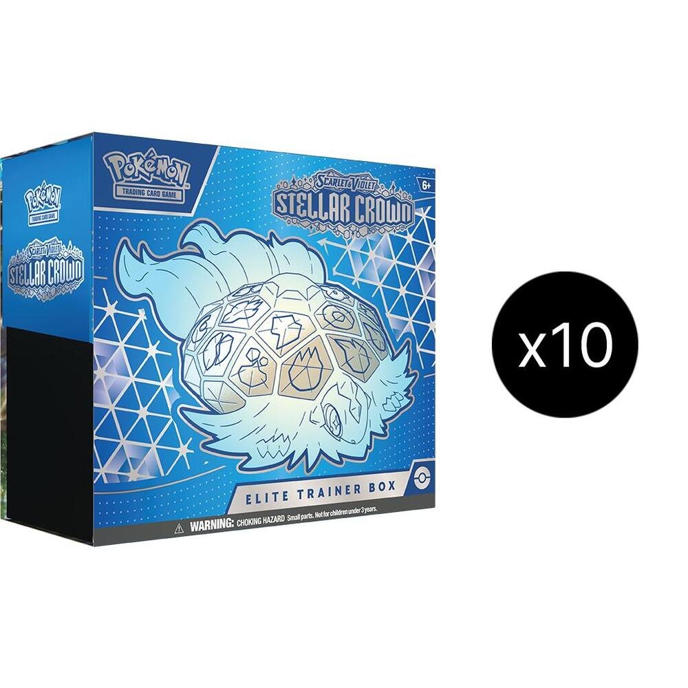 Pokémon TCG: Stellar Crown Elite Trainer Box Case