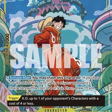 Monkey.D.Luffy (TR) - OP07-109