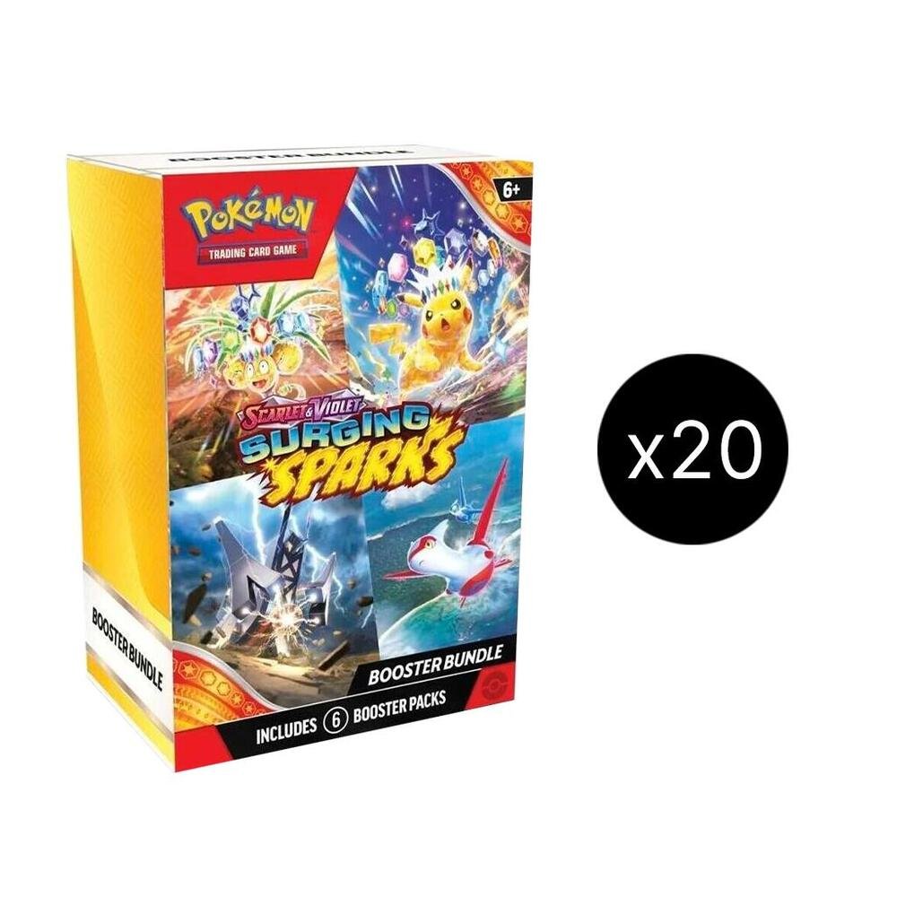 Pokémon TCG: Surging Sparks Booster Bundle Case (LGS)