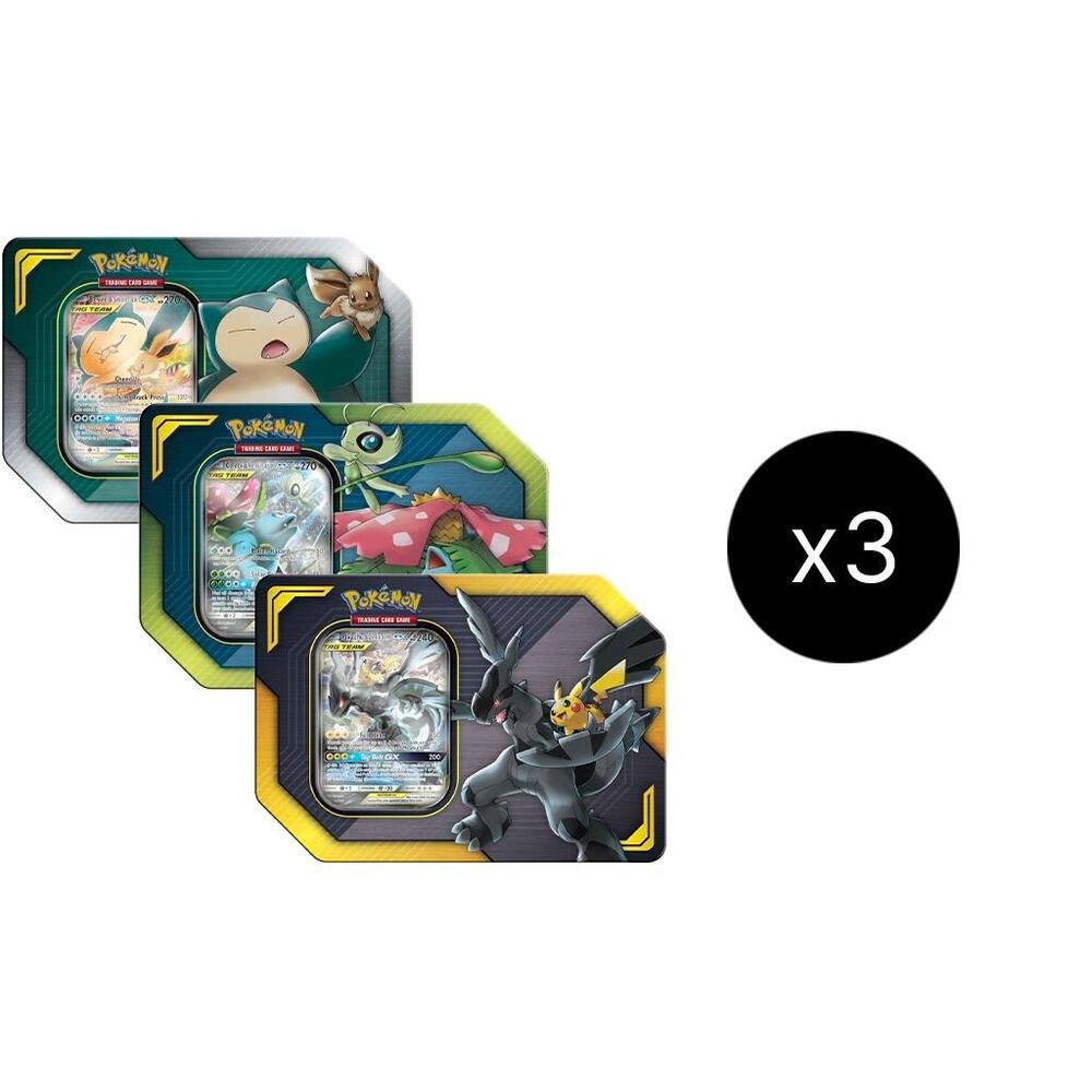 Pokémon TCG: TAG TEAM Tin Case