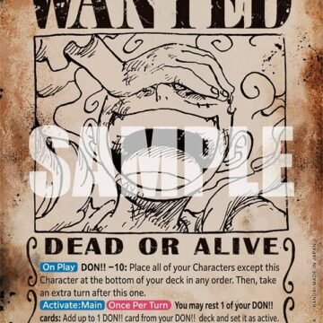 Monkey.D.Luffy (Wanted Poster) - OP05-119